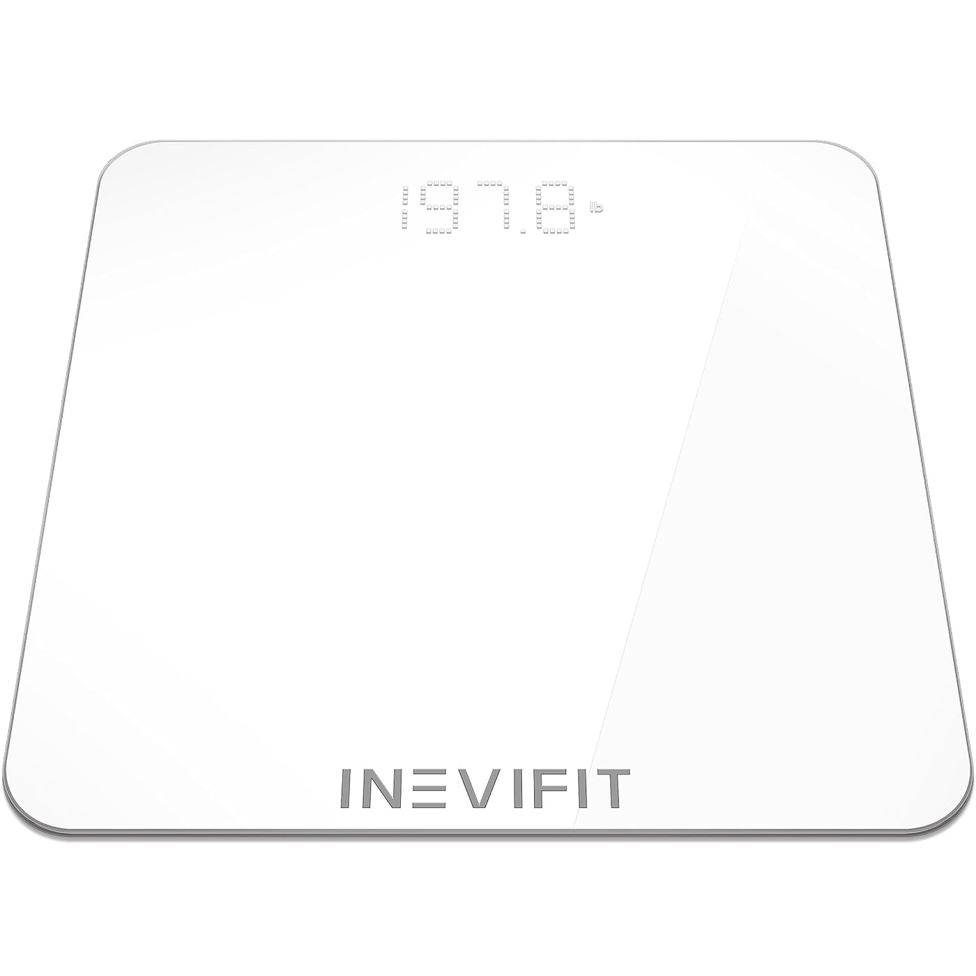 INEVIFIT Bathroom Scale. Highly Accurate Digital Bathroom Body Scale. Measures Weight up to 400 lbs. Includes Batteries